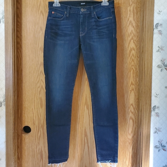 Hudson Krista ankle super skinny jeans with raw hem - Picture 4 of 16